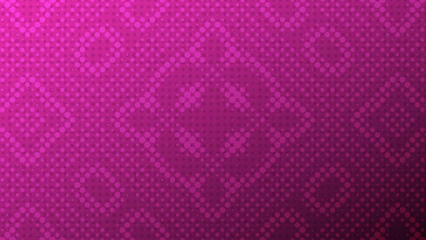 Abstract halftone ornamental geometric background. Pop art style card. Grunge texture. Business banner. vector
