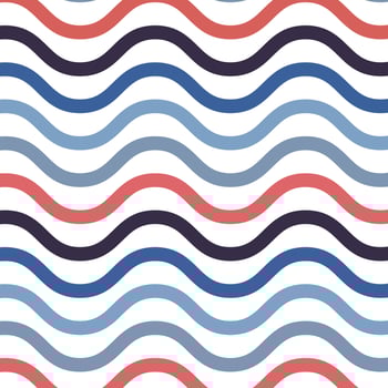 Colorful curve seamless pattern design for decorating, wallpaper, wrapping paper, fabric, backdrop and etc. vector