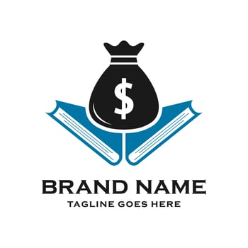 logo design learn to save money vector