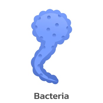 Cartoon vector of Virus and Bacteria.