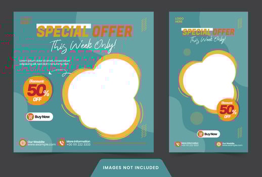 social media post feed and story fashion woman for social media banner or flyer post vector