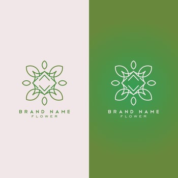Abstract ornament logo icon vector