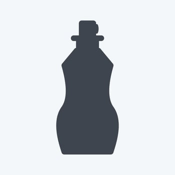 Icon Perfume 2 - Glyph Style - simple illustration, good for prints , announcements, etc vector