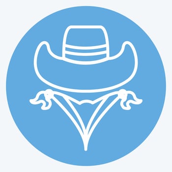 Icon Bandit - Blue Eyes Style - Simple illustration, Good for Prints , Announcements, Etc vector