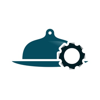 Illustration Vector Graphic of Food Gear Logo. Perfect to use for Food Company