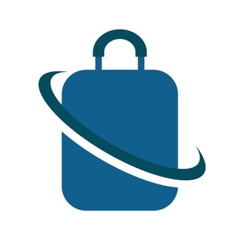 Illustration Vector Graphic of Suitcase Logo. Perfect to use for Technology Company