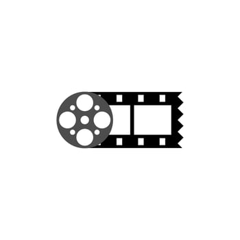 Illustration Vector Graphic of Film Roll Logo