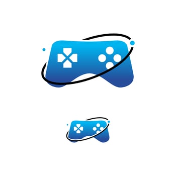 Illustration Vector Graphic of Joystick Planet Logo. Perfect to use for Technology Company