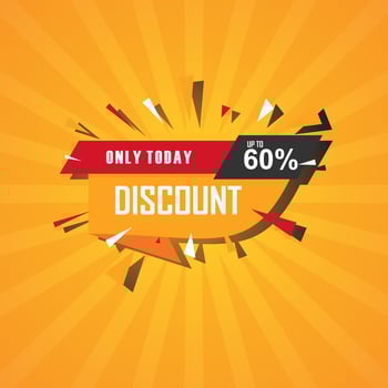 Illustration Vector Graphic of Sale Banner. Perfect to use for Sales Promotion