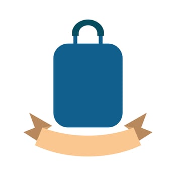 Illustration Vector Graphic of Suitcase Logo. Perfect to use for Technology Company