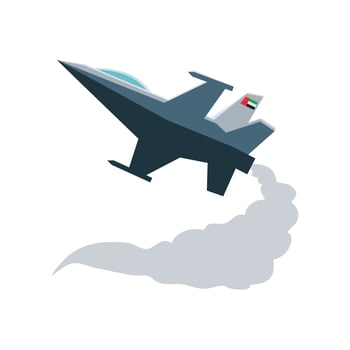 UAE force plane vector