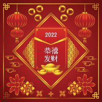 Background of Chinese New Year Red Packet vector