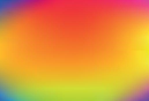 Smooth and blurry colorful gradient mesh wrapping. vector