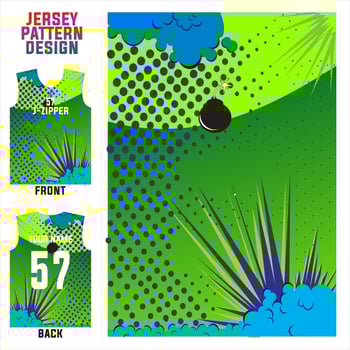 abstract concept vector jersey pattern template for printing or sublimation sports uniforms football volleyball basketball e-sports cycling and fishing