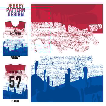 abstract concept vector jersey pattern template for printing or sublimation sports uniforms football volleyball basketball e-sports cycling and fishing