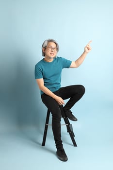 Senior Asian Man photo