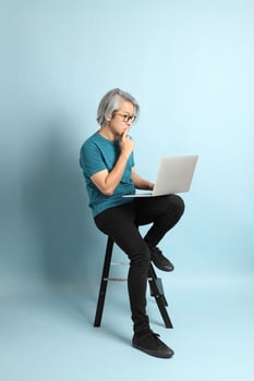 Senior Asian Man photo