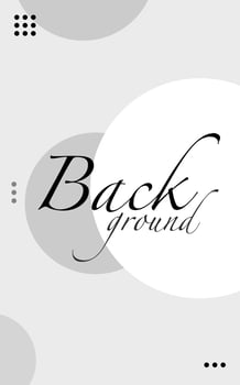 Modern abstract circle black white background template vector