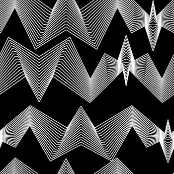 abstract striped vector seamless pattern line perspective straight corner zigzags seamless pattern Background for websites, postcards, promo  Wallpapers for your creative works