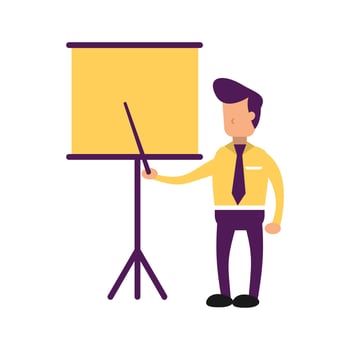 illustration is presenting on a white background vector