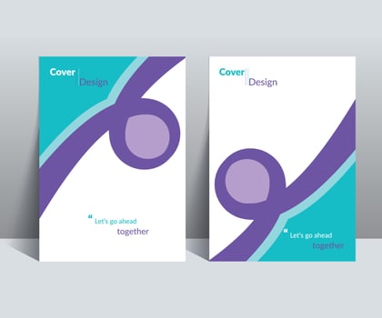 Clean and modern Cover Design Template adept to any  Project Such as  Business Proposal, corporate brochure, annual reports, case studies, sales catalog, Portfolio, Magazine, etc. vector