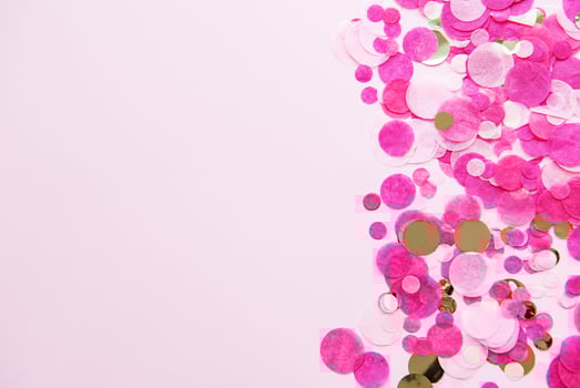 Pink pastel festive background photo
