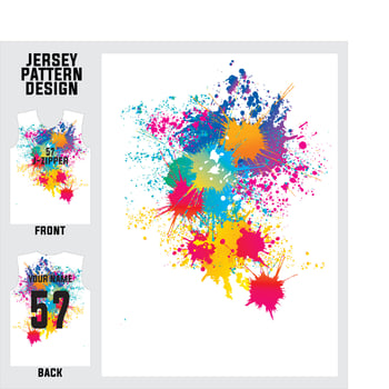 abstract concept vector jersey pattern template for printing or sublimation sports uniforms football volleyball basketball e-sports cycling and fishing