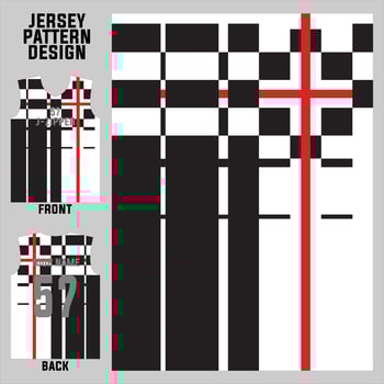 abstract concept vector jersey pattern template for printing or sublimation sports uniforms football volleyball basketball e-sports cycling and fishing