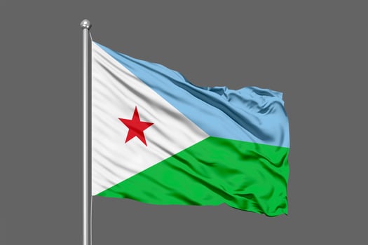Djibouti Waving Flag photo
