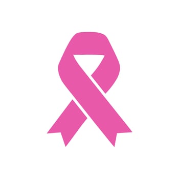 canser day illustration vector Realistic pink ribbon Symbol of national breast canser awareness month in october. Vector illustration.