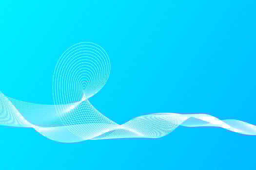 Abstract wave element for design. Digital frequency track equalizer vector