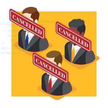 Cancel Culture Composition vector