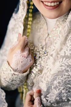 Javanese wedding dress, wedding ceremony photo