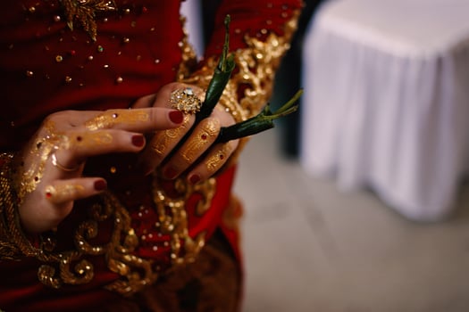 Javanese wedding dress, wedding ceremony photo