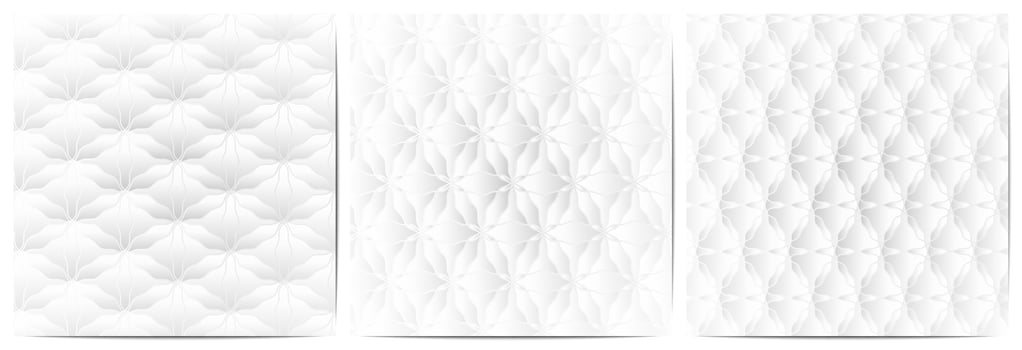 Abstract floral pattern white background vector