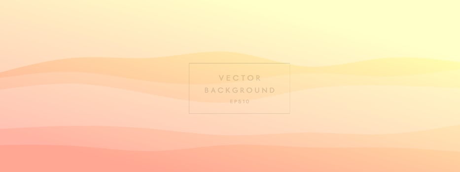 abstract wave fluid line geometric minimalistic modern gradient  background combined pastel colors. Trendy template for brochure business card landing page website. vector illustration eps10