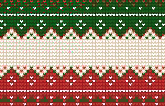 Christmas Sweater Background vector