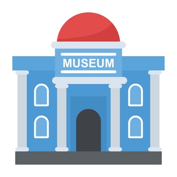 Trendy Courthouse Concepts vector