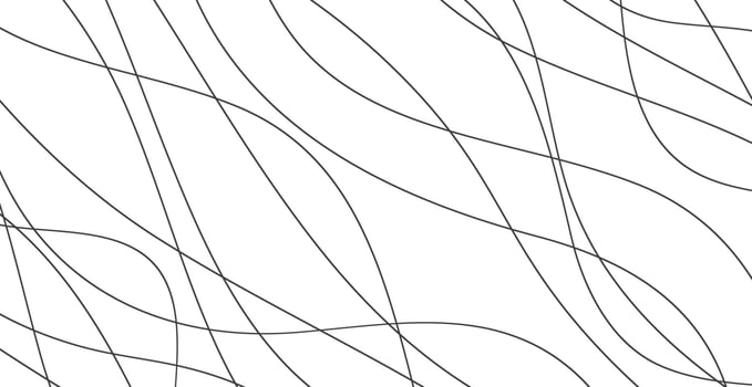 Hand drawn lines. Abstract pattern wave simple seamless, smooth pattern, web design, greeting card, textile, Technology background, Eps 10 vector illustration