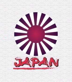 Summer in Japan vector