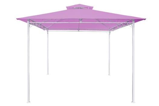Pink rain tent. photo