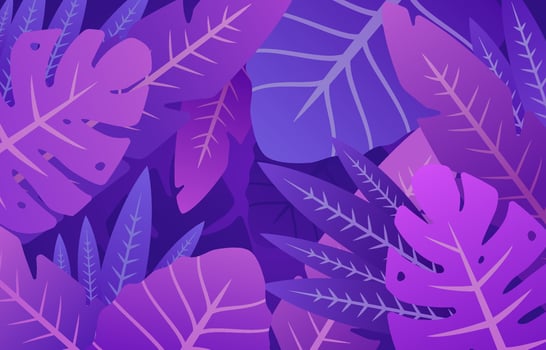 Purple Tropical Background vector