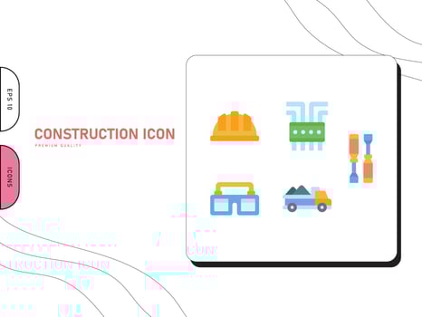Construction Icon Pack Free Vector