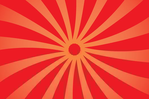 spinning background orange vector
