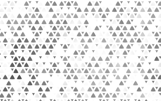 Light Silver, Gray vector seamless layout with lines, triangles.