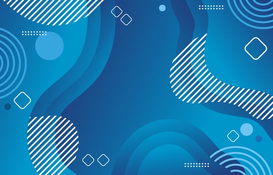 Modern Geometric Abstract Blue Background Design Concept vector