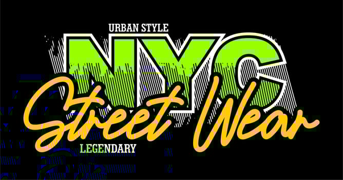 Image design for t-shirts etc. vector