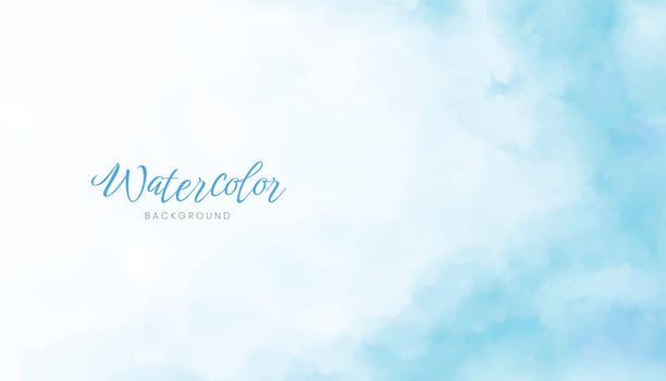 blue colorful abstract watercolor texture background design vector