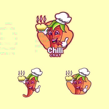 Chili Chef Character vector
