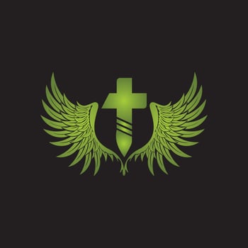 The Church Logo Design Inspiration Vector Stock